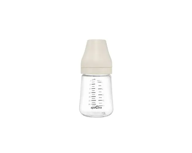 Biberon PA anticolici premium cu tetina S crem (160 ml)