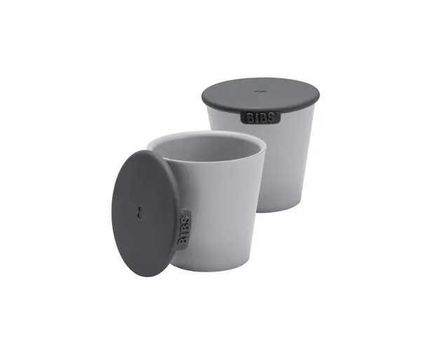 BIBS - Set 2 pahare pentru bebe, Cloud