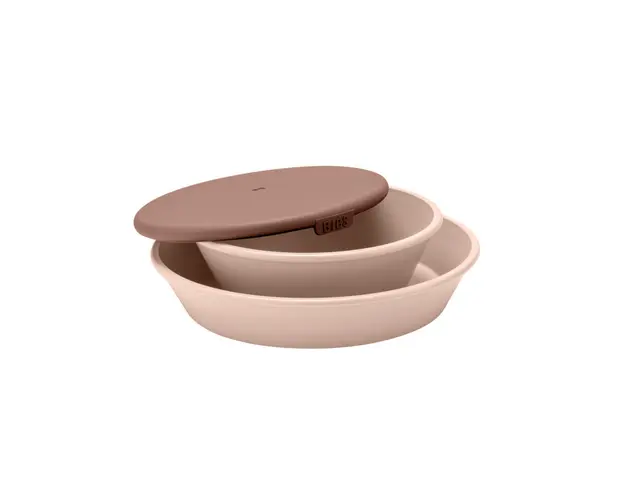 BIBS - Set pentru diversificare si hranire, Blush