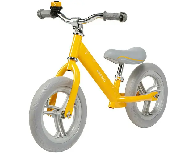 Bicicleta fara pedale Nils, Skiddou, Galben
