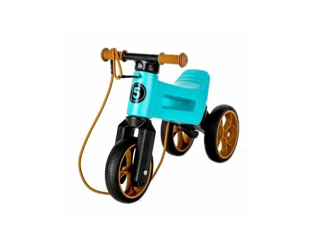 Bicicleta fara pedale Funny Wheels Rider SuperSport 2 in 1 Aqua