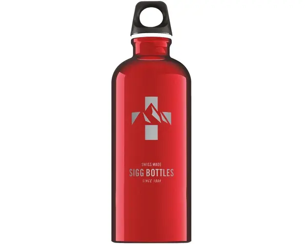 Sigg - Bidon Mountain Red 600 ml din Aluminiu, Rosu