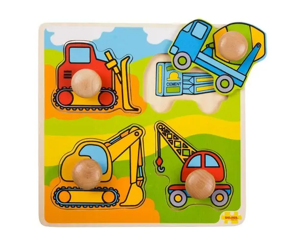 Primul meu puzzle - Santierul de constructii
