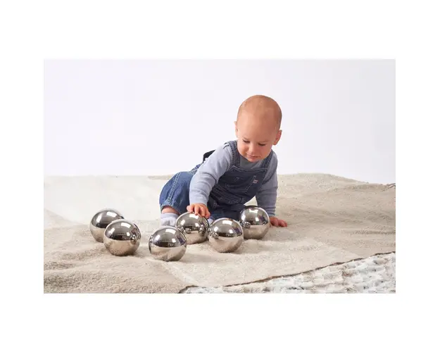 Bile senzoriale reflectorizante misterioase, set de 6