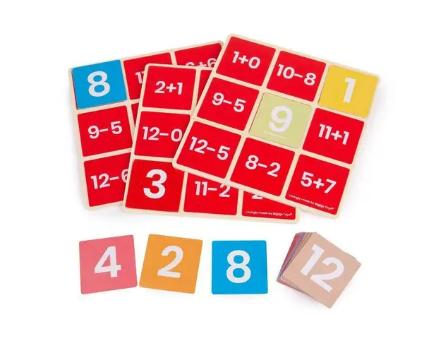 Bingo matematic - Adunari si scaderi