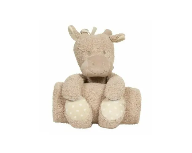 Bo Jungle - Jucarie plus Girafa Senna cu paturica si prosopel baie