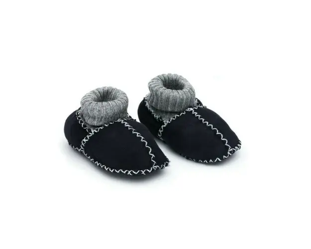Botosei cu blana naturala navy, M 17/18, Fillikid