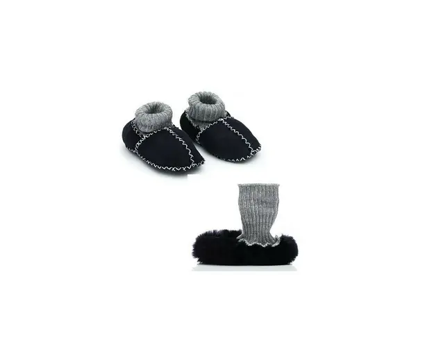 Botosei cu blana naturala navy, M 21/22, Fillikid