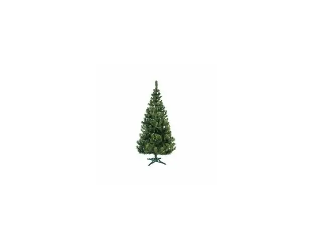 Brad artificial de Craciun, verde natural, de 180 cm si suport inclus, 14507