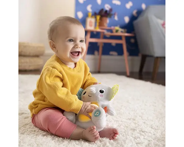 Bright Starts - Jucarie interactiva Hug a Bye Baby Elephant