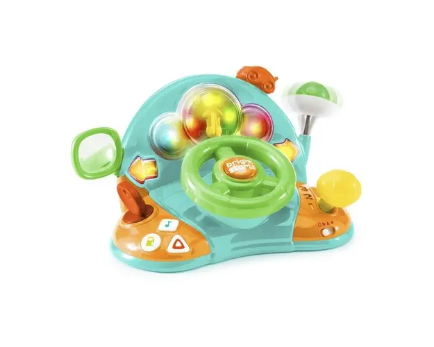 Bright Starts - Jucarie multifunctionala cu volan Lights & Colors Driver™