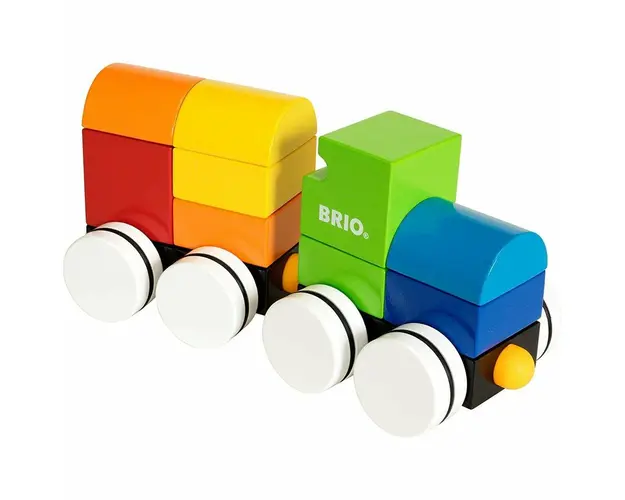 Brio - Tren Magnetic Cu Roti Albe