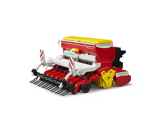 Bruder - Accesorii - Grapa Cu Semanatoare Pottinger Vitasem 302 Add