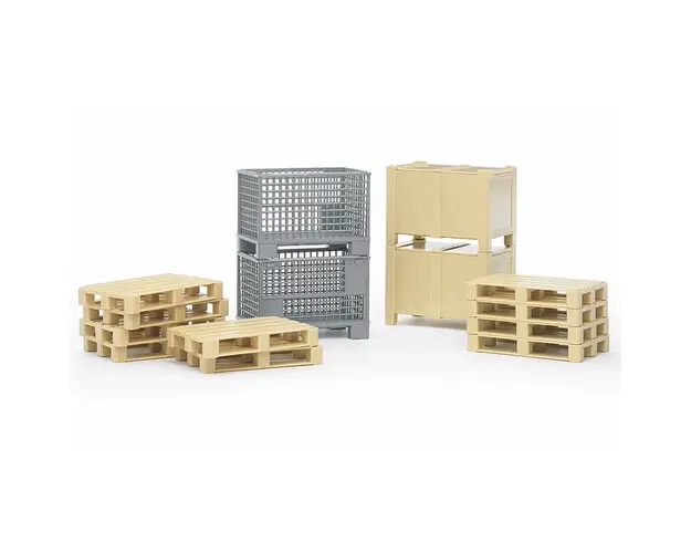 Bruder - Accesorii - Set Logistica