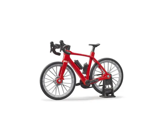 Bruder - Figurina Ciclist Cu Bicicleta De Curse