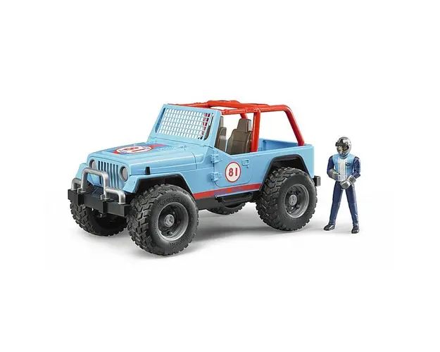 Bruder - Jeep Cross Country De Curse Albastru