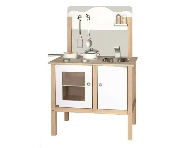 Viga - Bucatarie din lemn , Cu accesorii, Alb