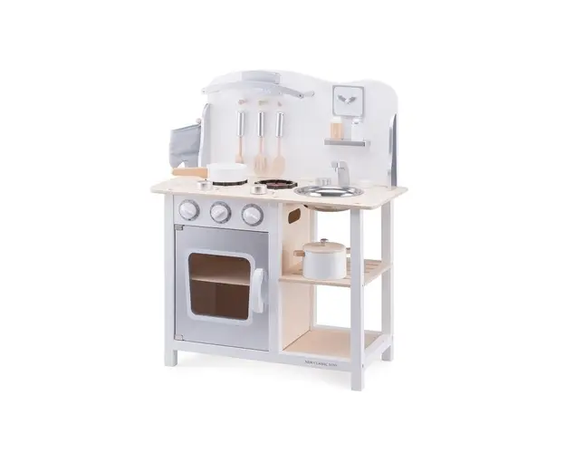 New classic toys - Bucatarie Bon appetit, Alb/Argintiu