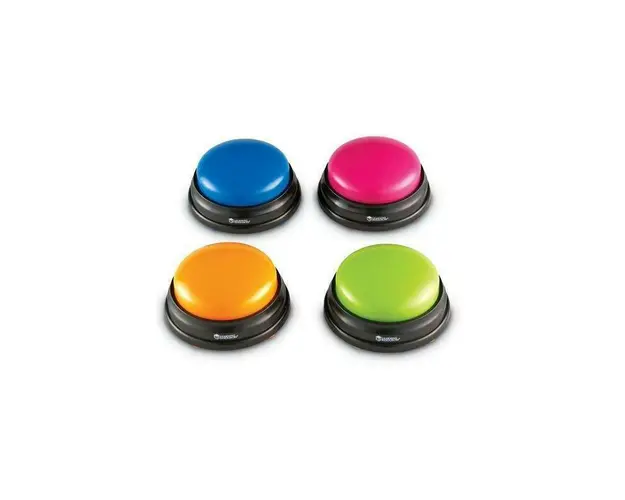 Buzzers (cu sunete pentru raspuns) - set 4 buc