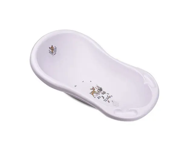 Cadita bebe 84 cm, Disney, Bambi White