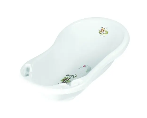 Cadita bebe 84 cm, Disney, Bear & Friends White