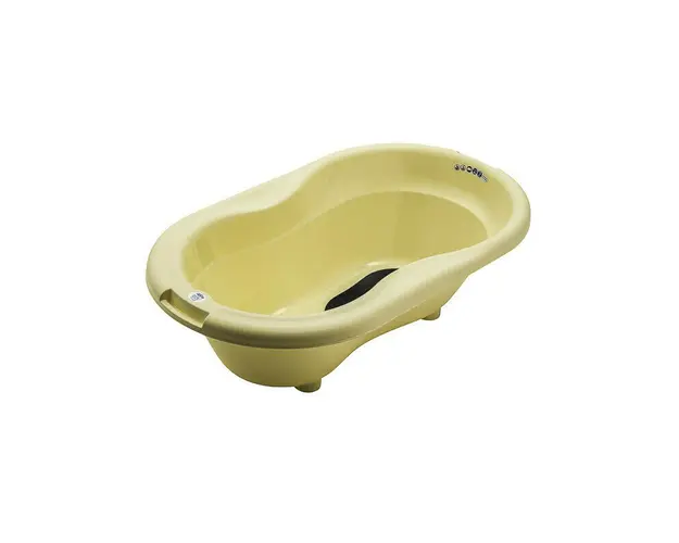 Cadita cu covoras antiderapant TOP Yellow delight Rotho-babydesign