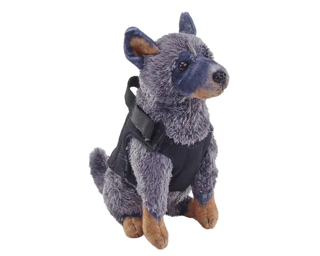 Caine de salvare cu sunet CATTLE DOG - Jucarie Plus Wild Republic 14 cm