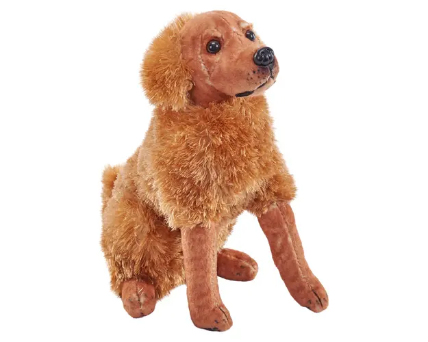 Caine de salvare cu sunet GOLDEN RETRIEVER - Jucarie Plus Wild Republic 14 cm