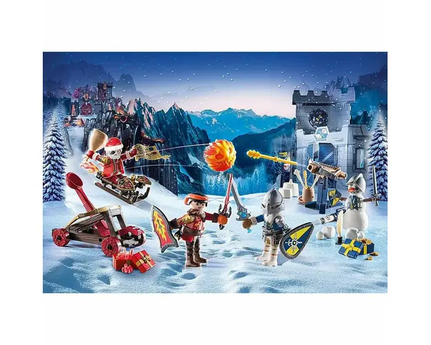 PLAYMOBIL - CALENDAR CRACIUN - NOVELMORE BATAIE CU ZAPADA