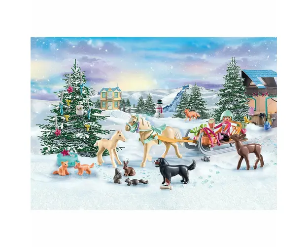 PLAYMOBIL - CALENDAR CRACIUN - PLIMBARE CU SANIA