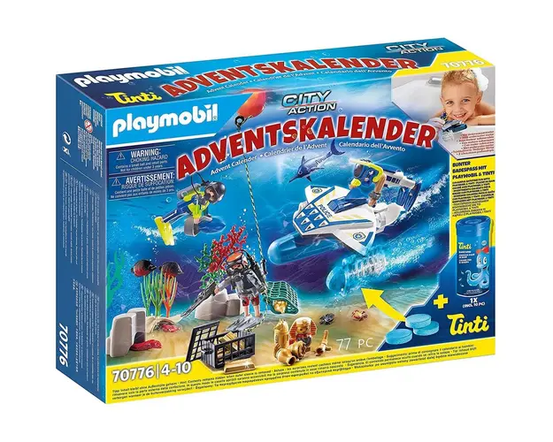 Playmobil - Calendar Craciun - Politia Sub Apa