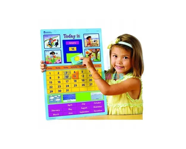 Calendar educativ magnetic