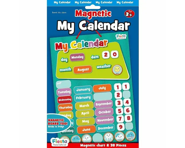 Calendarul meu magnetic, 20x26 cm Fiesta Crafts FCT-2399