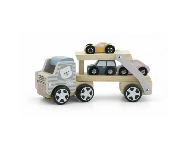 Viga - Camion Transportor , PolarB , Cu 4 masinute