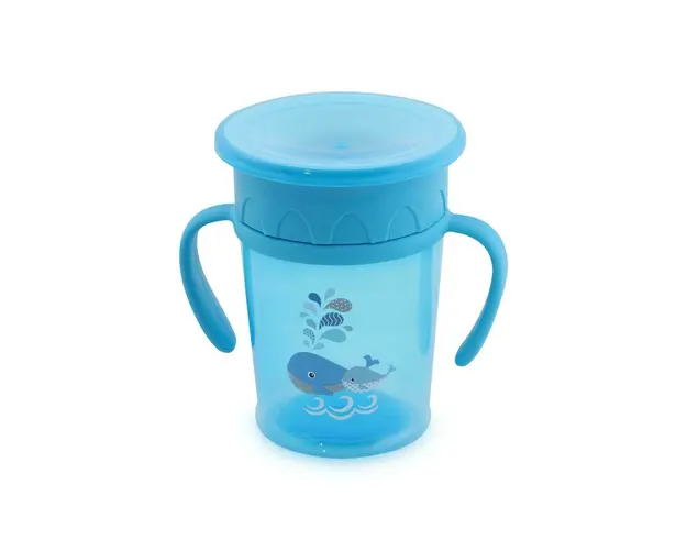 Cana, Lorelli, All Around Cup 360 grade, De tranzitie, 12 luni+, 270 ml, Multicolor