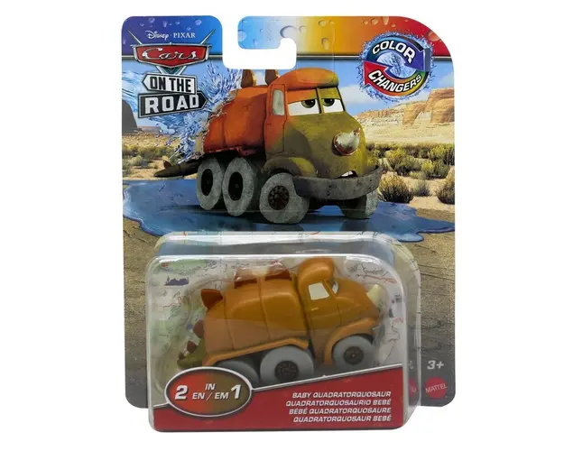 CARS MASINUTA BABY QUADRATORQUOSAUR CU CULORI SCHIMBATOARE