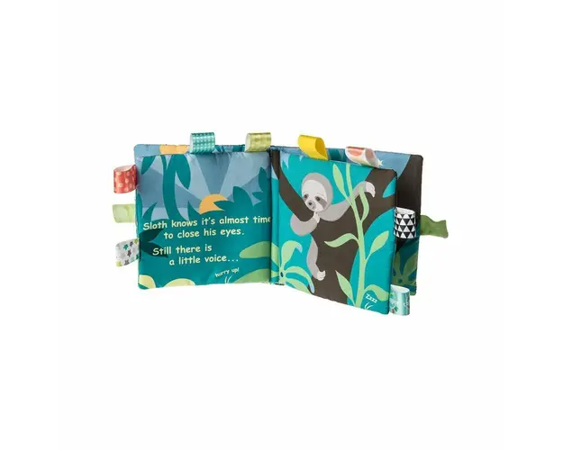 Carte plus cu activitati, Lenesul Taggies, 15x15cm, +0 luni, Mary Meyer