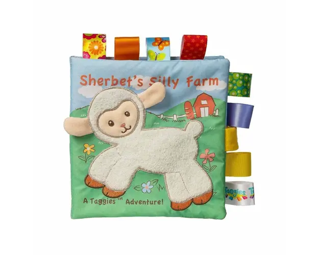 Carte plus cu activitati, Mielul Taggies, 15x15cm, +0 luni, Mary Meyer