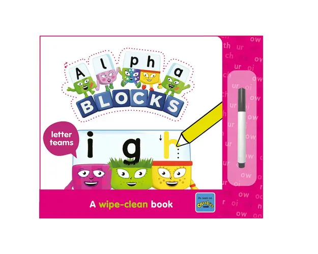 Carticica Scriu si Sterg Alphablocks - Fonetica