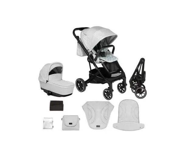 Carucior 2 in 1 Skiddou Moss Normandic Dream, Gri