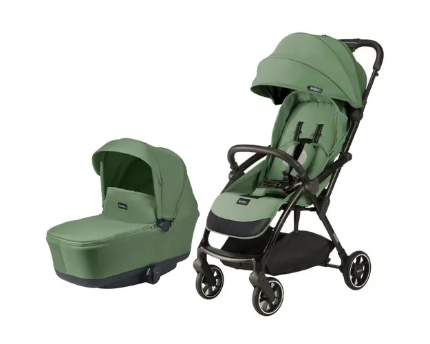 Carucior Leclerc Magic Fold Plus 2 in 1 Green