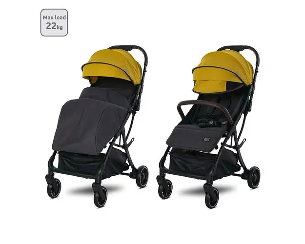 Carucior sport autofold, pana la 22 kg, Minori, Lemon Curry