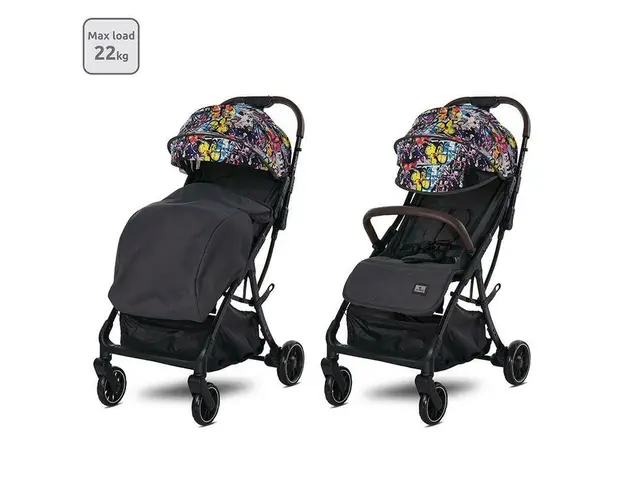 Carucior sport autofold, pana la 22 kg, Minori, Magic Flowers