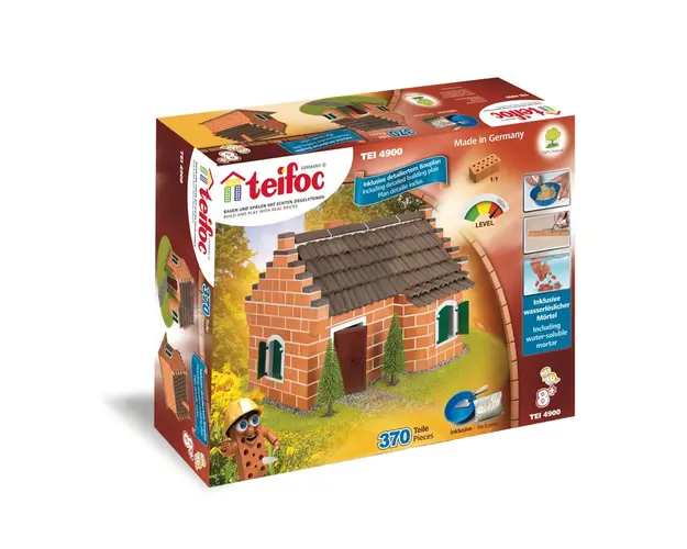 Teifoc - Set de constructie Caramizi reutilizabile Casa istorica