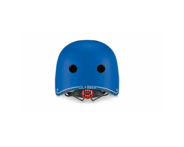 Casca protectie Globber Primo, cu lumini, culoare albastra
