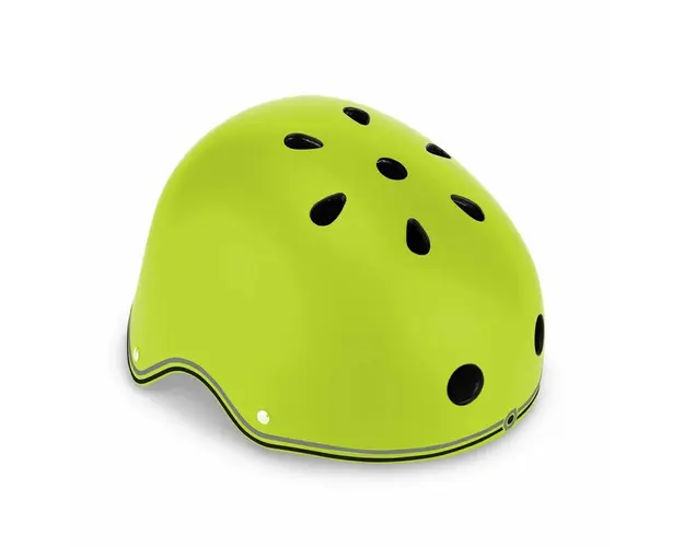 Casca protectie Globber Primo, cu lumini, culoare verde