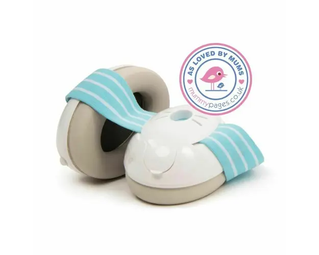 Casti antifonice, Alpine, Muffy Baby ALP24944 SNR 23, Ofera protectie auditiva pentru bebelusi, 0-36 luni, Blue
