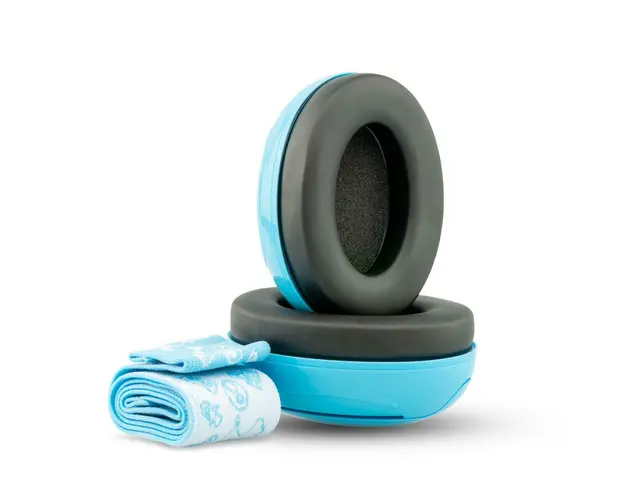 Casca de protectie bebe, Mini+, Cu 2 bentite reglabile, SNR 25, 0 luni+, Blue