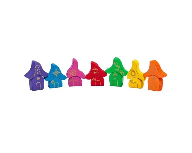 Marc toys - Casutele piticilor. joc handmade