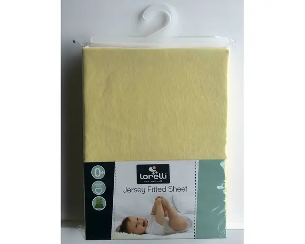 Lorelli - Cearceaf Jersey 60/120 cm Yellow